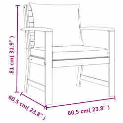 VidaXL 3154978 ensemble de meubles de jardin - Vue supplémentaire 8