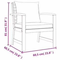 VidaXL 3154979 ensemble de meubles de jardin - Vue supplémentaire 7
