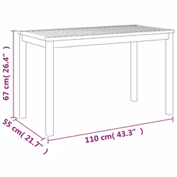 VidaXL 3154979 ensemble de meubles de jardin - Vue supplémentaire 8