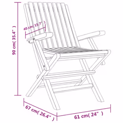 VidaXL 3155019 ensemble de meubles de jardin - Vue supplémentaire 8