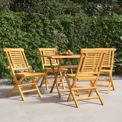 VidaXL 3155046 chaise d'extérieur Terrace Teck