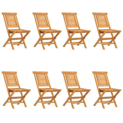 VidaXL 3155048 chaise d'extérieur Terrace Teck
