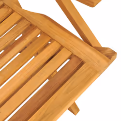 VidaXL 3155049 chaise d'extérieur Terrace Teck - Vue supplémentaire 4