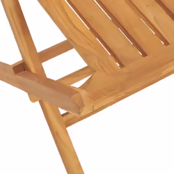 VidaXL 3155052 chaise d'extérieur Terrace Teck - Vue supplémentaire 4