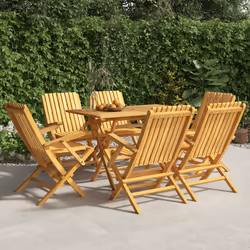 VidaXL 3155056 chaise d'extérieur Terrace Teck