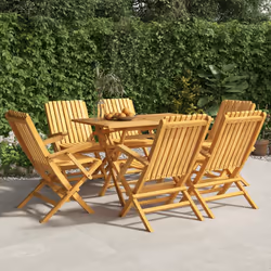 VidaXL 3155057 chaise d'extérieur Terrace Teck