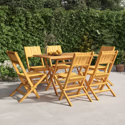 VidaXL 3155060 chaise d'extérieur Terrace Teck