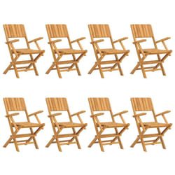 VidaXL 3155063 chaise d'extérieur Terrace Teck
