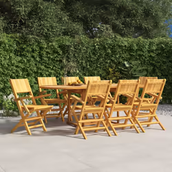 VidaXL 3155063 chaise d'extérieur Terrace Teck