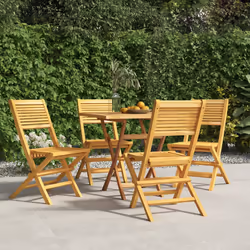 VidaXL 3155064 chaise d'extérieur Terrace Teck