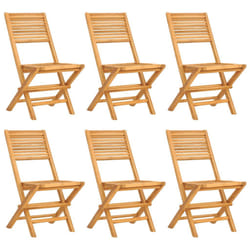VidaXL 3155065 chaise d'extérieur Terrace Teck