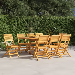 VidaXL 3155066 chaise d'extérieur Terrace Teck