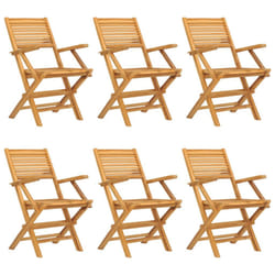 VidaXL 3155068 chaise d'extérieur Terrace Teck