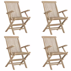 VidaXL 3155070, Terrace, Teck, Gris, 110 kg