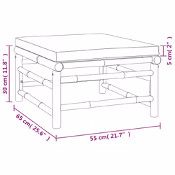 VidaXL 3155139 ensemble de meubles de jardin - Vue supplémentaire 8