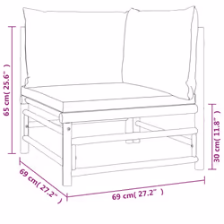 VidaXL 3155155 ensemble de meubles de jardin - Vue supplémentaire 7