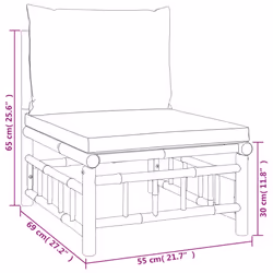 VidaXL 3155183 ensemble de meubles de jardin - Vue supplémentaire 7