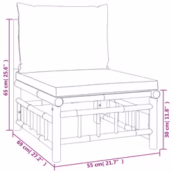 VidaXL 3155188 ensemble de meubles de jardin - Vue supplémentaire 8