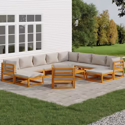 VidaXL 3155294 ensemble de meubles de jardin