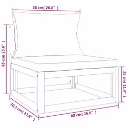 VidaXL 3155301 ensemble de meubles de jardin - Vue supplémentaire 7