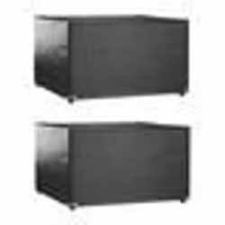 vidaXL Housses de salon de jardin 2 pcs 8 œillets 125x125x75 cm carré