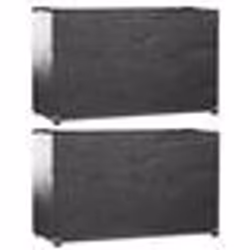 vidaXL Housses salon de jardin 2pcs 8œillets 170x94x70cm rectangulaire