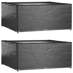 vidaXL Housses de salon de jardin 2 pcs