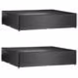vidaXL Housses de salon de jardin 2 pcs 16 œillets 240x240x55 cm carré