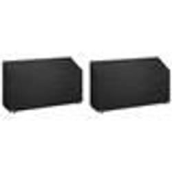 vidaXL Housses de banc de jardin 2 pcs 12 œillets 210x70x70/88 cm PE