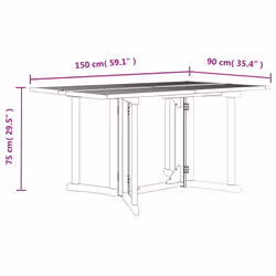 VidaXL 362751 table de jardin - Vue supplémentaire 7