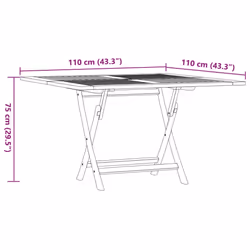 VidaXL 362616 table de jardin - Vue supplémentaire 8