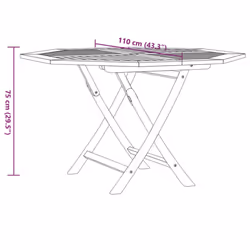 VidaXL 362617 table de jardin - Vue supplémentaire 8