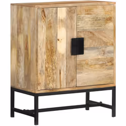 Ce buffet en bois a un design distinctif et ajoutera une touche de style vintage à votre intérieur. Bois de manguier massif : ...