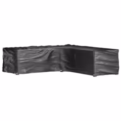vidaXL Housse de salon de jardin en forme de L 16 œillets 285x285x70cm
