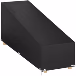 La housse de chaise longue résistante à l'eau et aux UV est idéale pour protéger votre mobilier d'extérieur de la pluie, du s ...