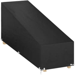 Vidaxl - Housse de chaise longue 12 œillets 200x65x35/60 cm polyéthylène