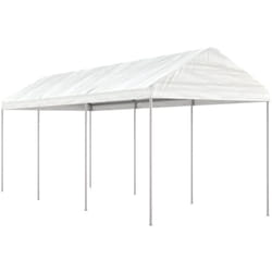 Vidaxl - Belvédère avec toit blanc 6,69x2,28x2,69 m polyéthylène