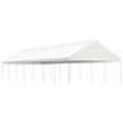 vidaXL Belvédère avec toit blanc 15,61x5,88x3,75 m polyéthylène