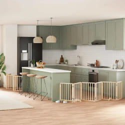 VidaXL Barrière porte pliable 15 panneaux