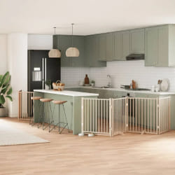 VidaXL Barrière pliable 12 panneaux