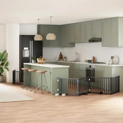 VidaXL Barrière porte pliable 6 panneaux