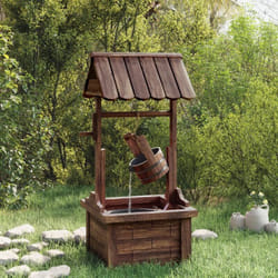 Vidaxl - Puits à souhait avec pompe 57x50x112 cm bois de sapin massif