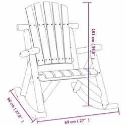 VidaXL 363345 banc de jardin Bois - Vue supplémentaire 6