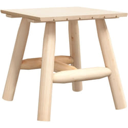 Table d'appoint 49x49x50 cm bois massif d'épicéa Vidaxl