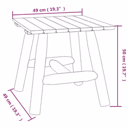 VidaXL 363352 banc de jardin Bois - Vue supplémentaire 6
