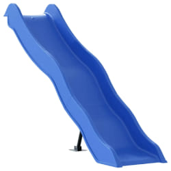 vidaXL Toboggan de jeu bleu 174x38 cm