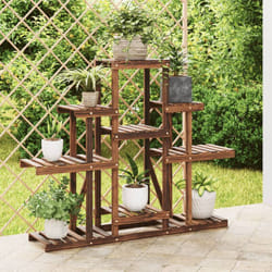 Vidaxl - Support à fleurs 110x25x96 cm bois massif de sapin