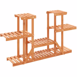 Ce support à fleurs en bois est un choix parfait pour garder et exposer des plantes et d'autres objets décoratifs. Bois de sa ...