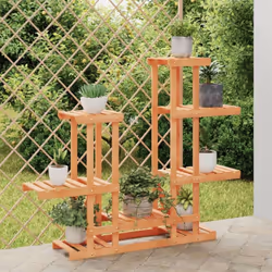 Ce support à fleurs en bois est un choix parfait pour garder et exposer des plantes et d'autres objets décoratifs. Bois de sa ...
