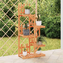 Ce support à fleurs en bois est un choix parfait pour garder et exposer des plantes et d'autres objets décoratifs. Bois de sa ...